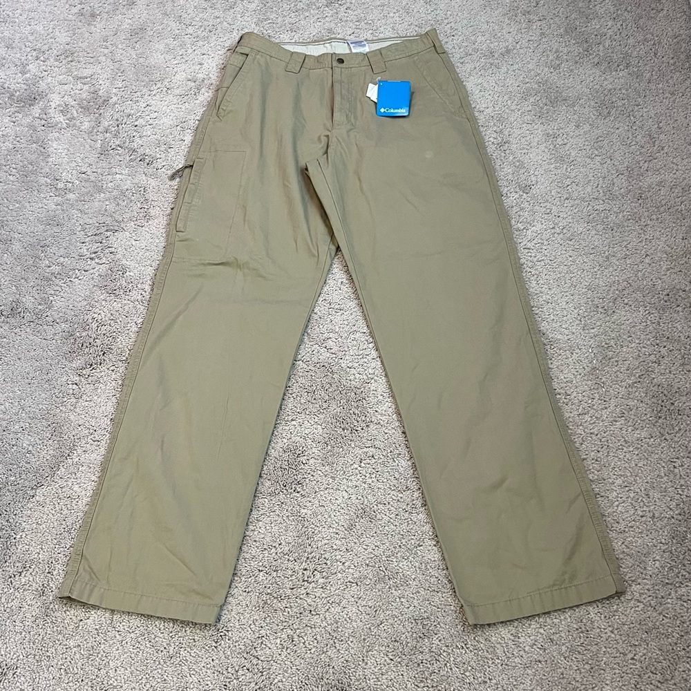 Columbia casual slacks w zipper on right hip